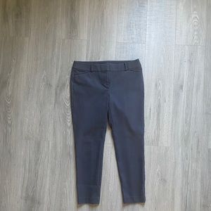 Ann Taylor Loft Gray Julie Ankle Pants (8)